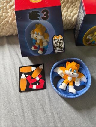 Set 5 Sonic McDonald's Happy Meal