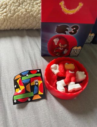 Set 5 Sonic McDonald's Happy Meal