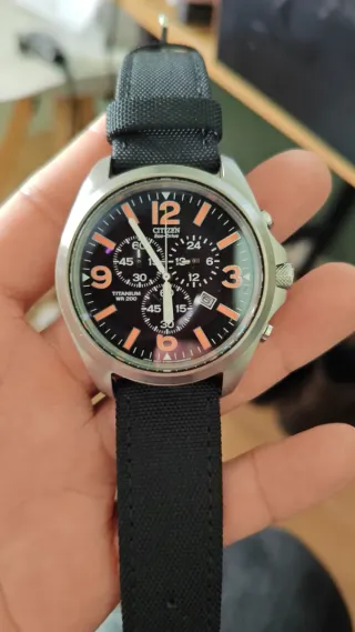 Reloj Citizen Eco-Drive Titanium WR 200