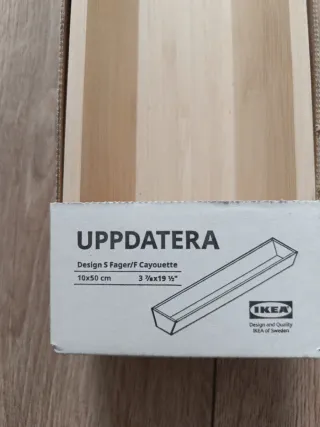 Organizador cubiertos IKEA 2 piezas