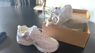 New Balance 530 Mujer Plata/Blanco