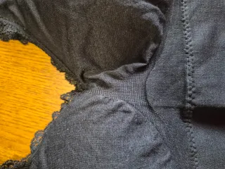 3 reggiseni senza ganci neri