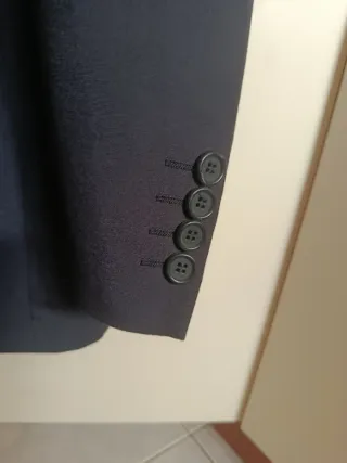 Giacca uomo blu scuro  taglia 50