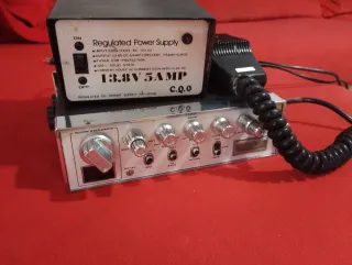 Fuente Alimentación y Radio CB