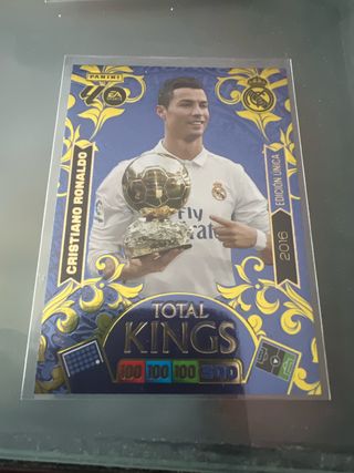 Cromos Panini Total Kings Cristiano Ronaldo 2016
