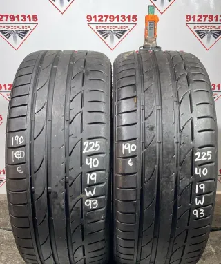 225 40 19 W BRIDGESTONE RUEDA AL 90% VIDA UTIL