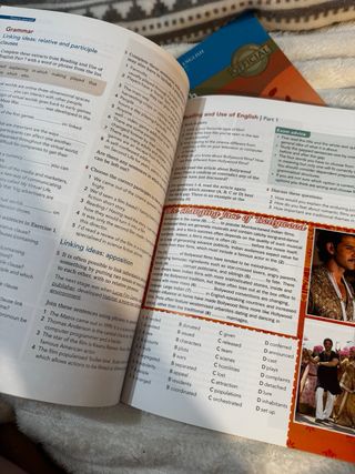 Libros Complete Advanced Student's Book y Workbook