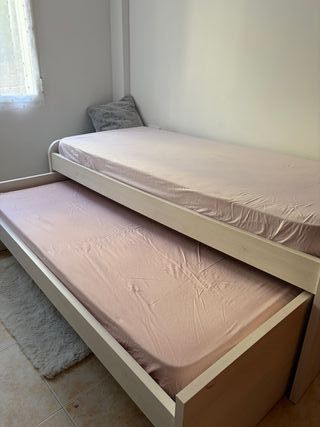 Cama nido doble con 3 cajones