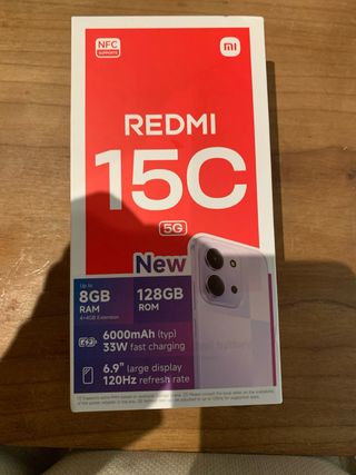 Xiaomi Redmi 15C 5G 128GB precintado