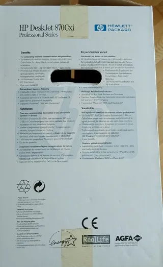HP Deskjet 870Cxi Professional Series Color - Foto
