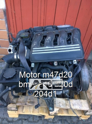 motor M47D20 BMW E46 320d diésel 150CV 199