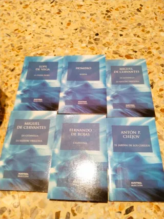 Colección  30 libros austral seleccion