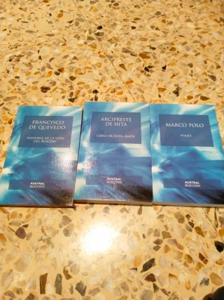 Colección  30 libros austral seleccion