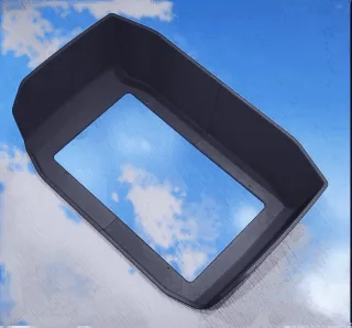 Visera solar para pantalla Garmin ECHOMAP 92sv, 93