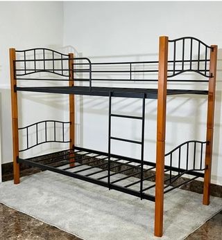 Litera Metal y Madera 90cm