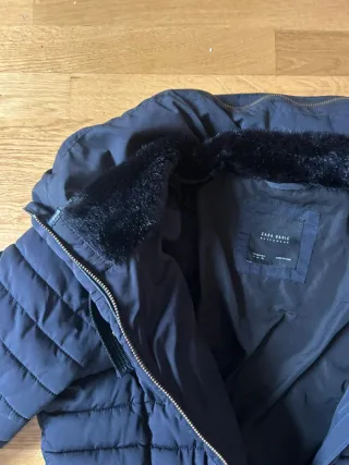 Chaqueta Zara Mujer Azul Marino