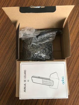 Teléfono Inalámbrico Adoc K1 Negro