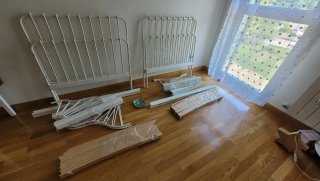 2 Camas Extensibles Ikea Blancas