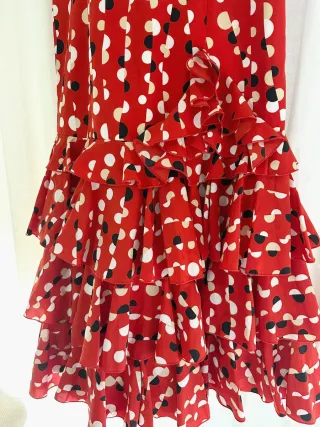 Vestido Flamenca Multicolor