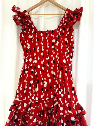 Vestido Flamenca Multicolor