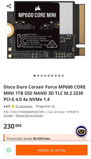 Steam Deck LCD 1 TB con batteria al 100%