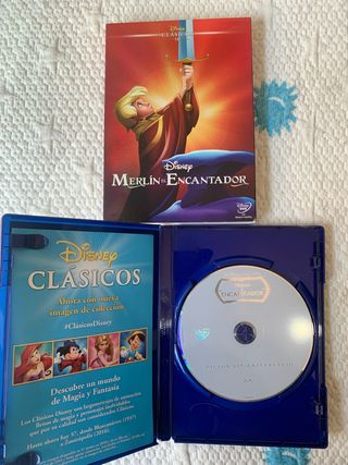 DVD Merlin el Encantador Edición Cartón