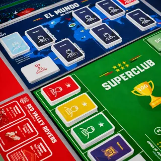 Juego de Mesa Superclub Manager de Fútbol