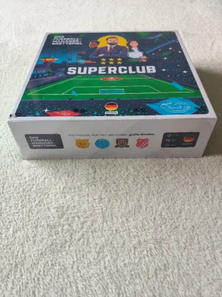 Juego de Mesa Superclub Manager de Fútbol