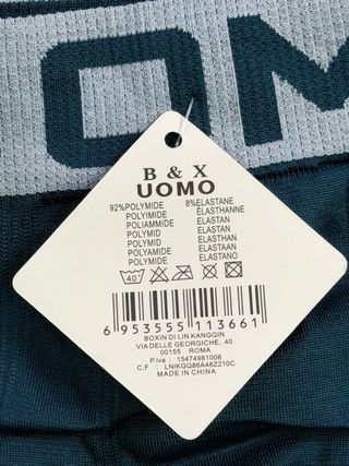 Lote 12 Calzoncillos Bóxer Hombre XL/XXL