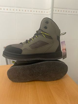 Botas de vadeo Kylebooker verdes y negras talla 44