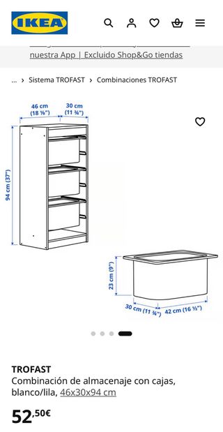 Organizador de juguetes Trofast IKEA