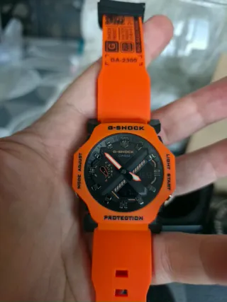 Orologio Casio G-Shock Arancione Nero