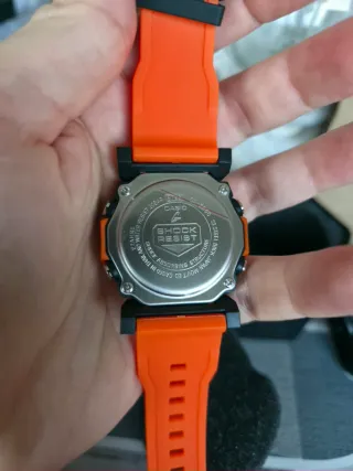 Orologio Casio G-Shock Arancione Nero