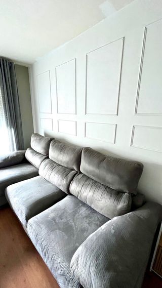 Sofá Chaiselongue Gris