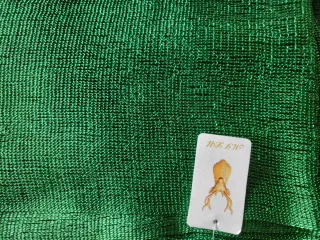 Kimono verde seda y viscosa