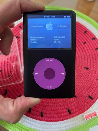 iPod Classic 6.5G 128GB SD Batería 2000mAh