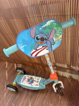 Patinete Smoby 3 Ruedas Stitch