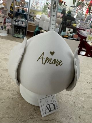 Pumo ceramica Amore con ali