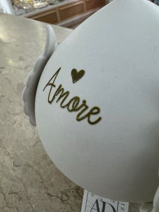 Pumo ceramica Amore con ali