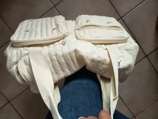 Borsone mamma e bebè imbottito