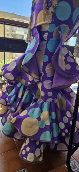 ESPECTACULAR Traje de flamenca