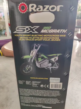 Moto Eléctrica Razor SX350 McGrath Niños