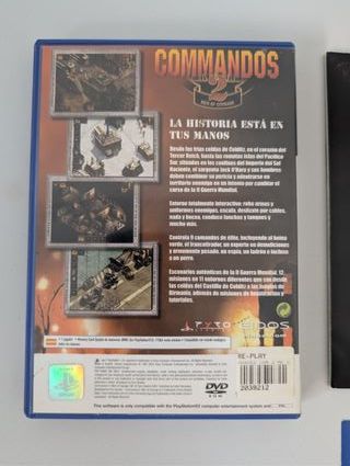 Commandos 2 Men of Courage PS2