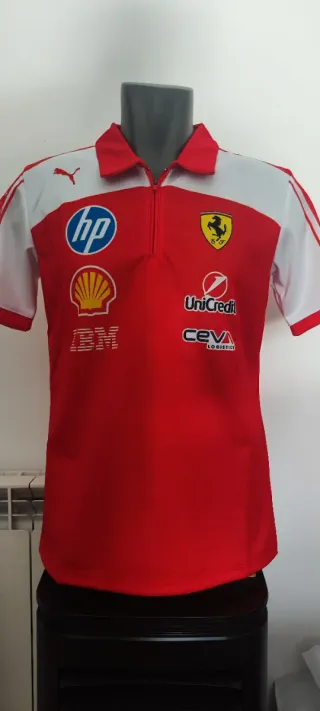 Camisola Ferrari F1 Puma 2026 Zip M