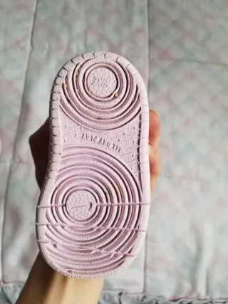 Zapatillas Nike niña rosa y blanco