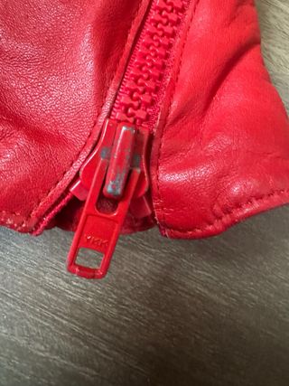 Guanti sci in pelle vintage 80’s Invicta
