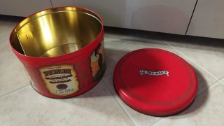 Scatola Latta Le Tre Marie Panettone Vintage
