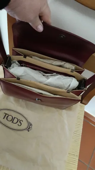 Borsa Tod's in pelle bordeaux