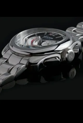 Reloj Norton Cronógrafo 43mm Negro/Plata