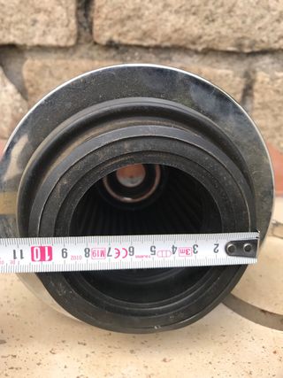 Filtro de potencia cónico